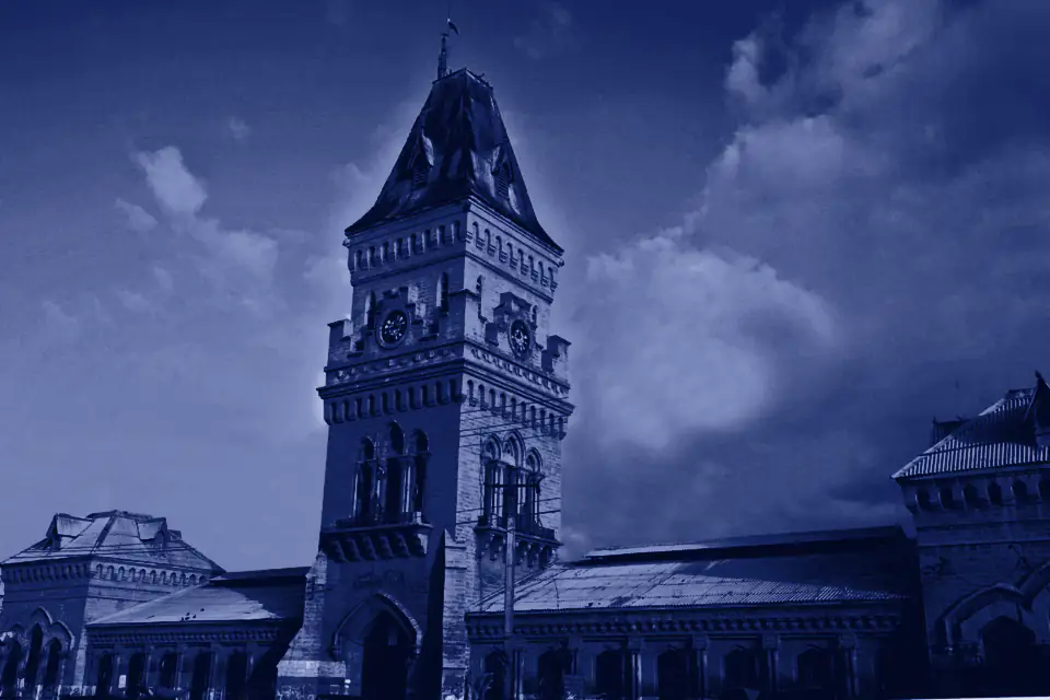 Empress Market clock tower and arcade, Karachi